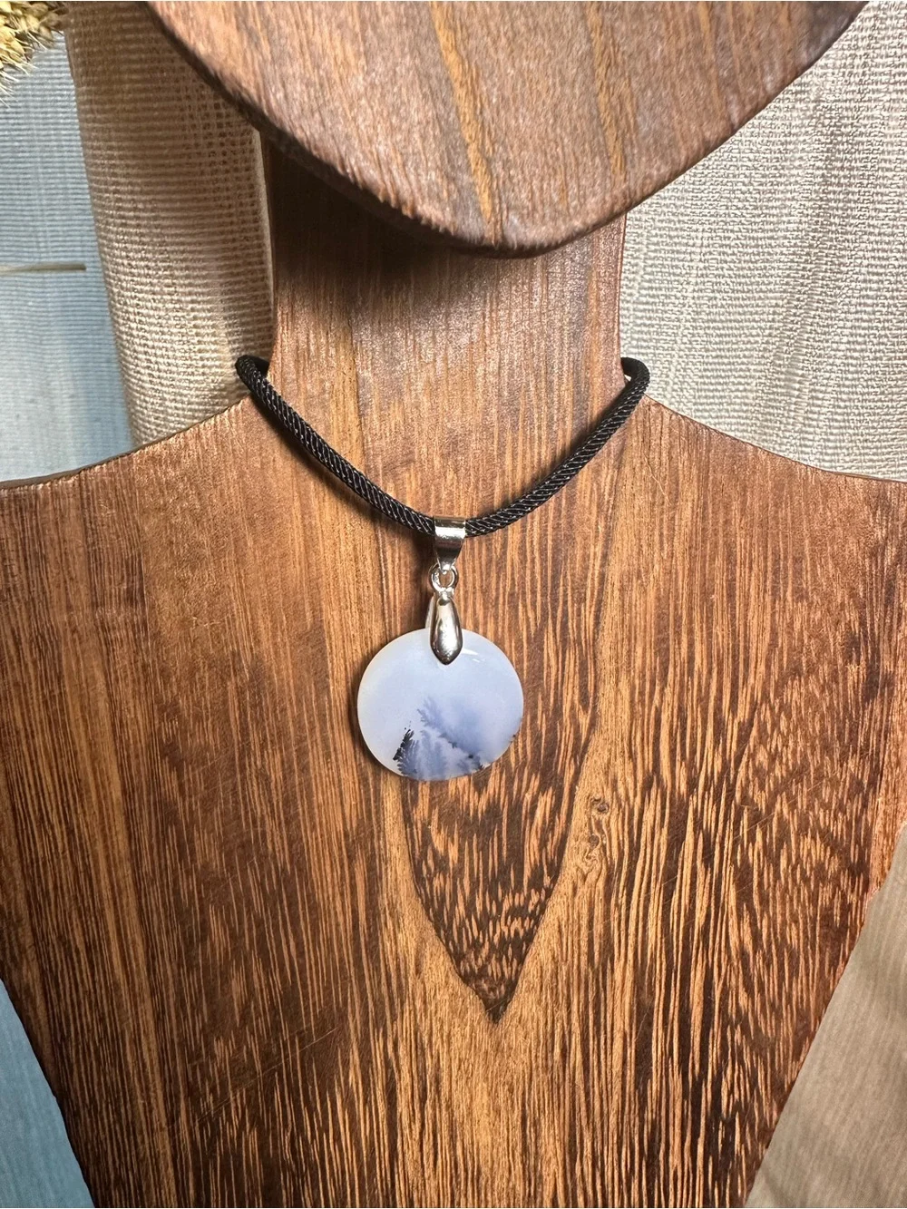 Necklace Length Guide - Teal and Purple - Picture 10 of 16